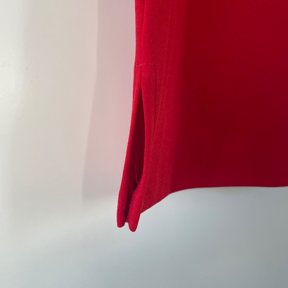 Ann Taylor  Factory Red Top - Picture 3 of 4